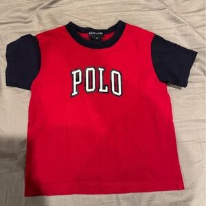Polo by Ralph Lauren Kids Red and Black Polo Shirt